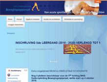 Tablet Screenshot of nhg-kba.nl